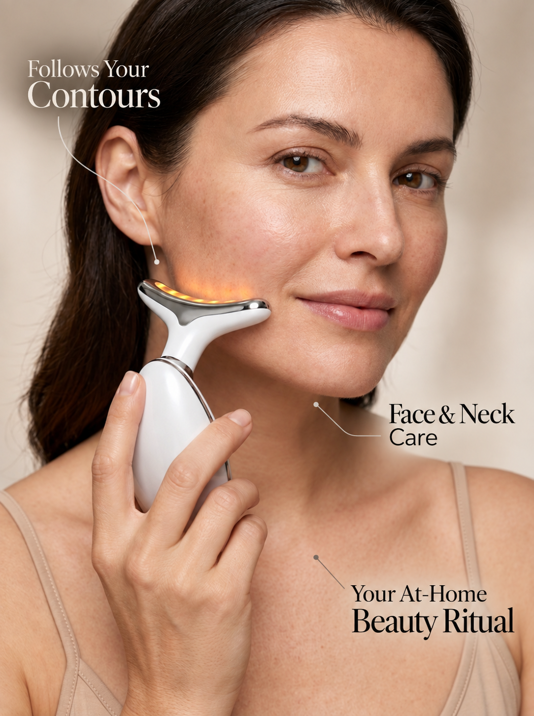 Lunalleskin 3-in-1 Led Facial Sculptor